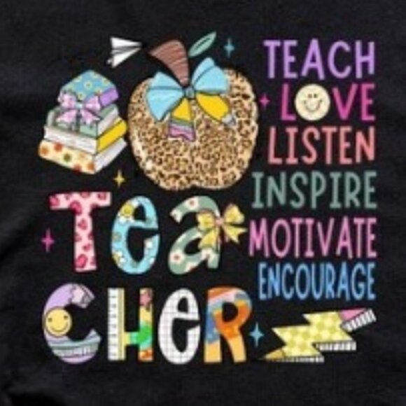 Teacher Love Shirt, Back to School Shirt, Teacher Back To School Shirt - Picture 2 of 3